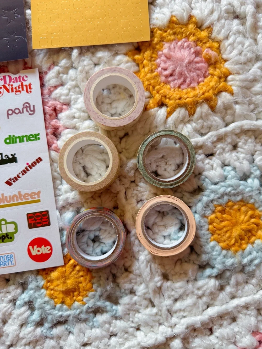 The ban.do Planner Bundle – Sticker Sheets + Washi Tape Set